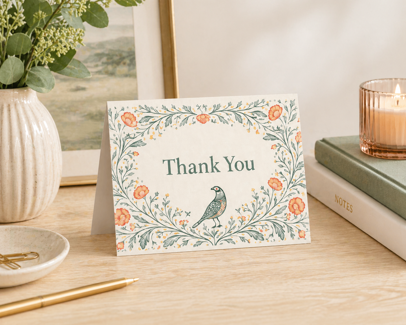 California Collection - Folded Card