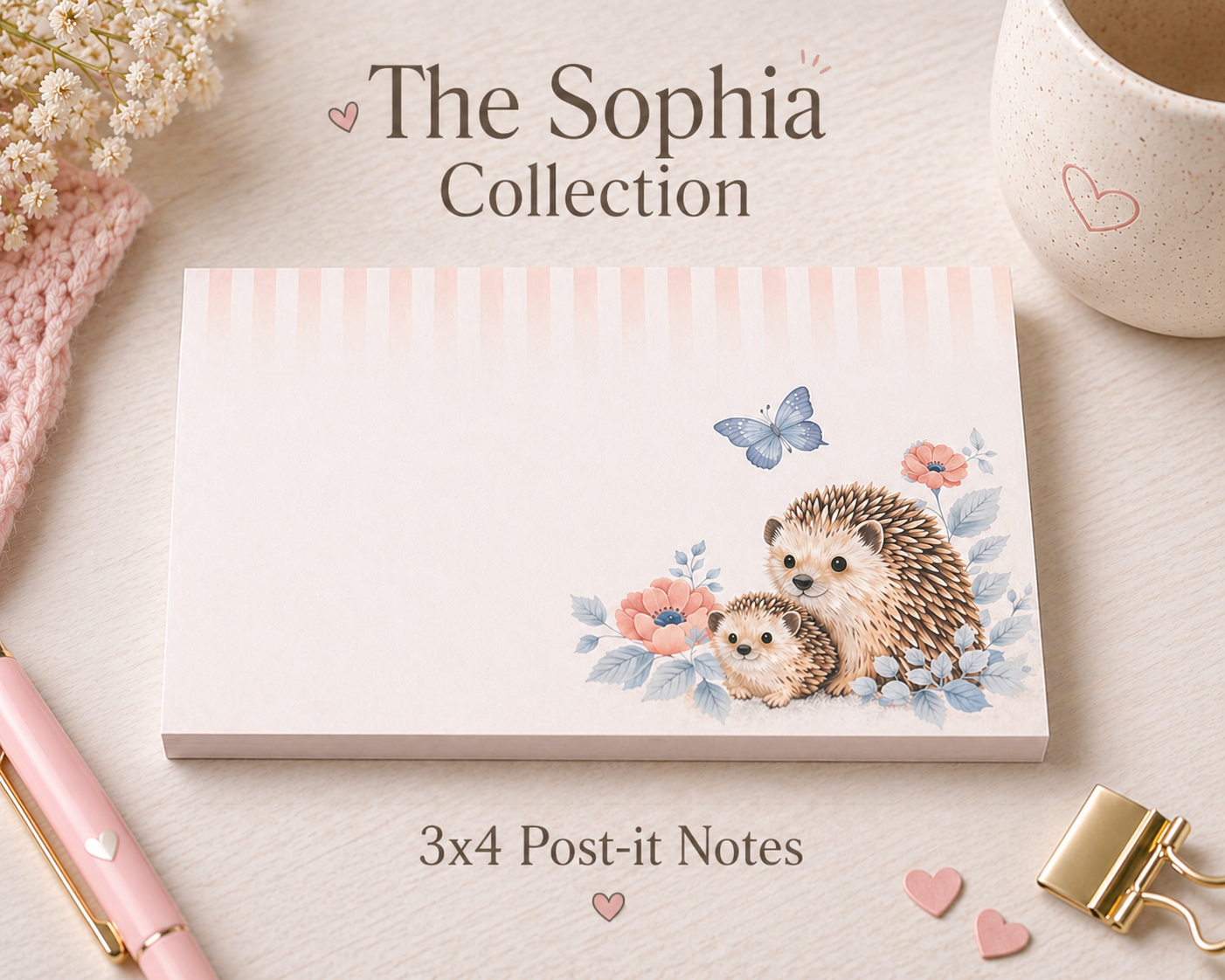Sophia Collection - Mini Sticky Notes