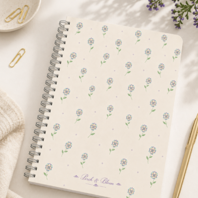 Wildflower Spiral Notebook