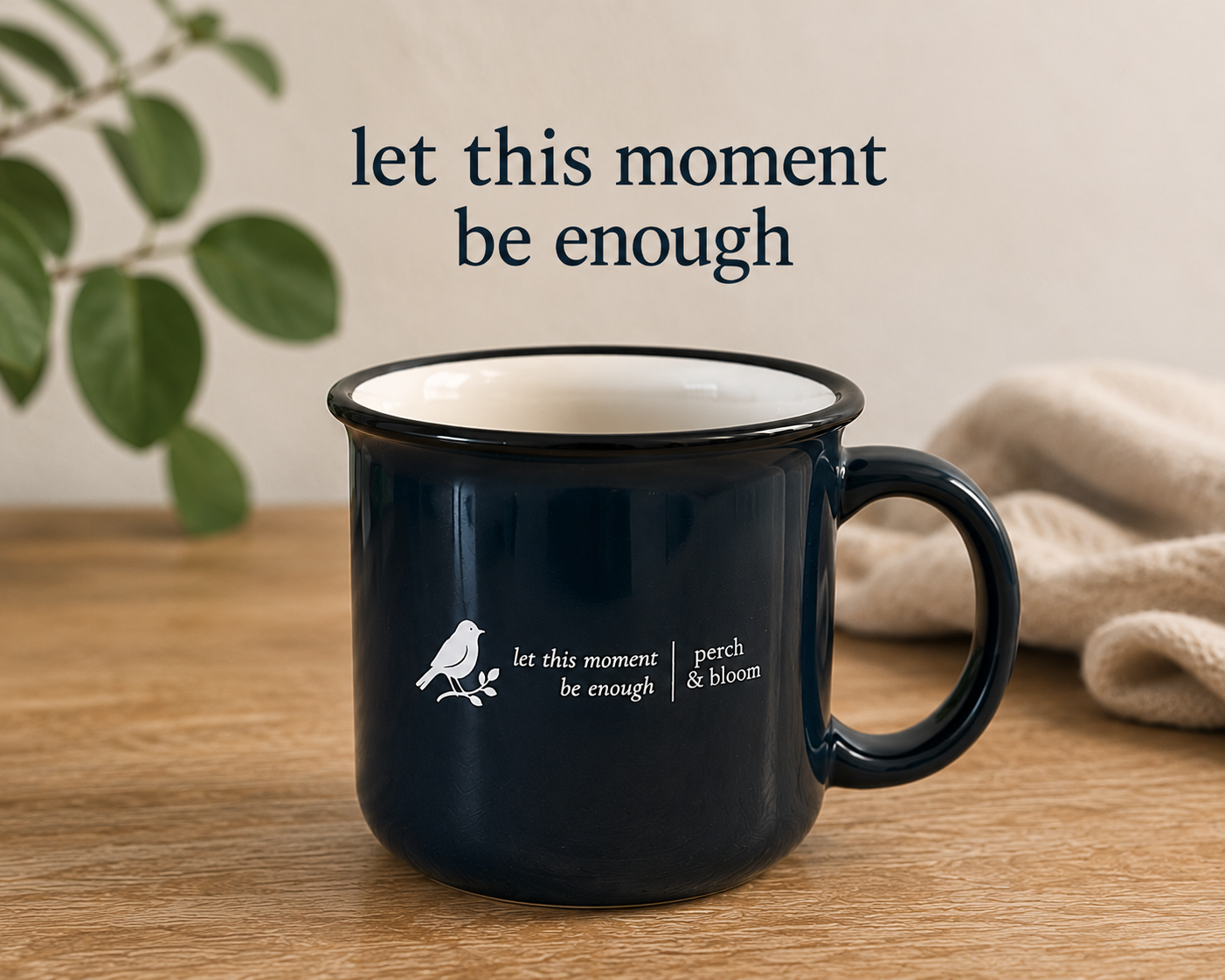Moment - Enamel Mug
