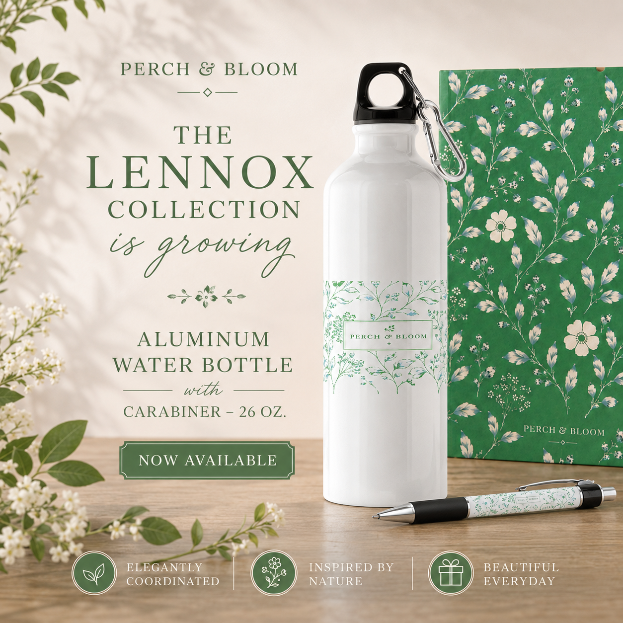 Lennox Aluminum Water Bottle