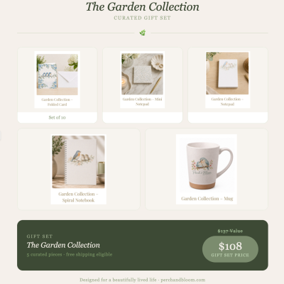 The Garden Collection Gift Set