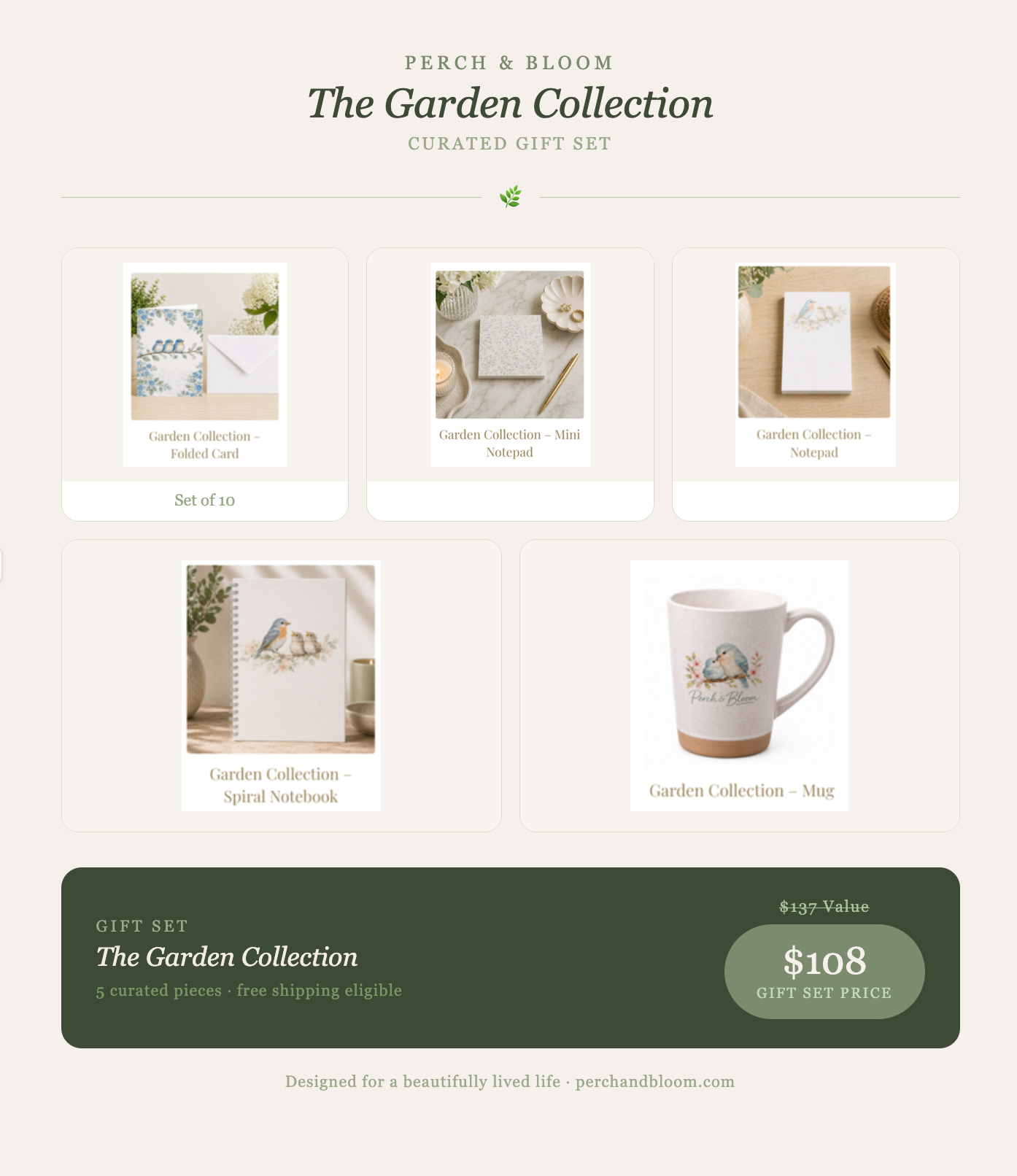 The Garden Collection Gift Set