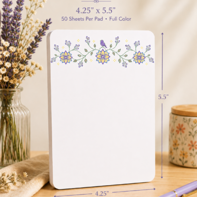 Wildflower Notepad
