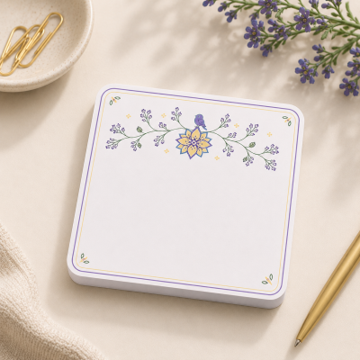 Wildflower Sticky Notes