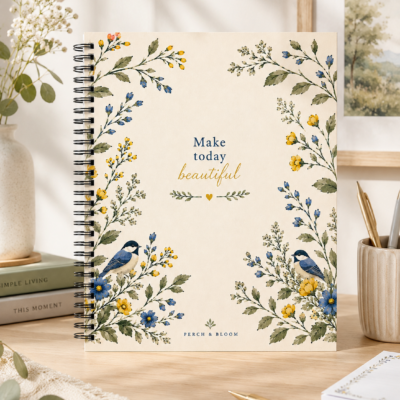 Songbird Spiral Bound Notebook