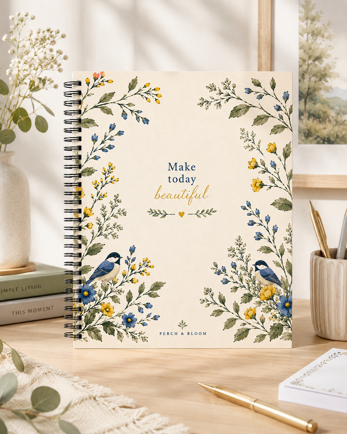 Songbird Spiral Bound Notebook