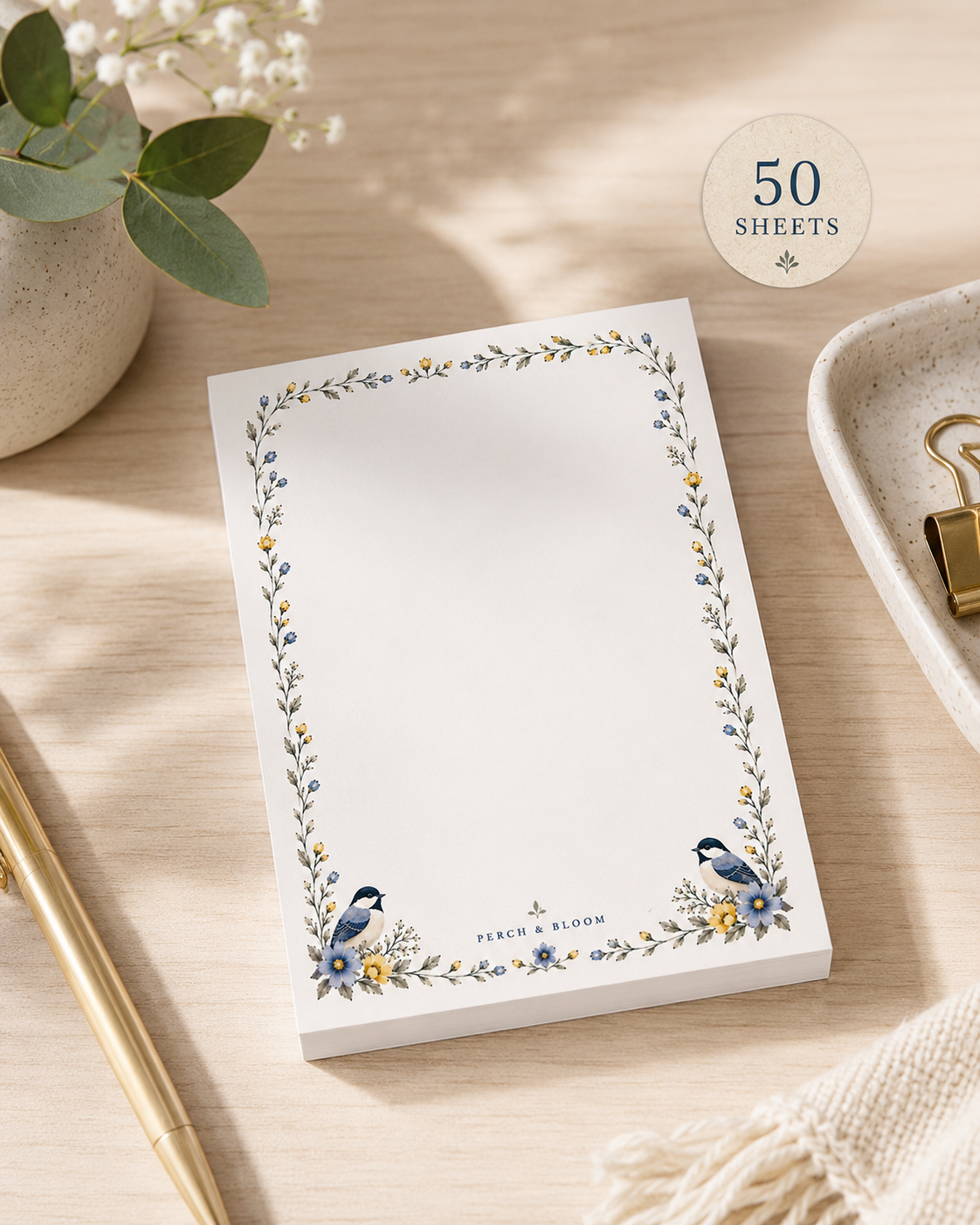 Songbird Sticky Notepad