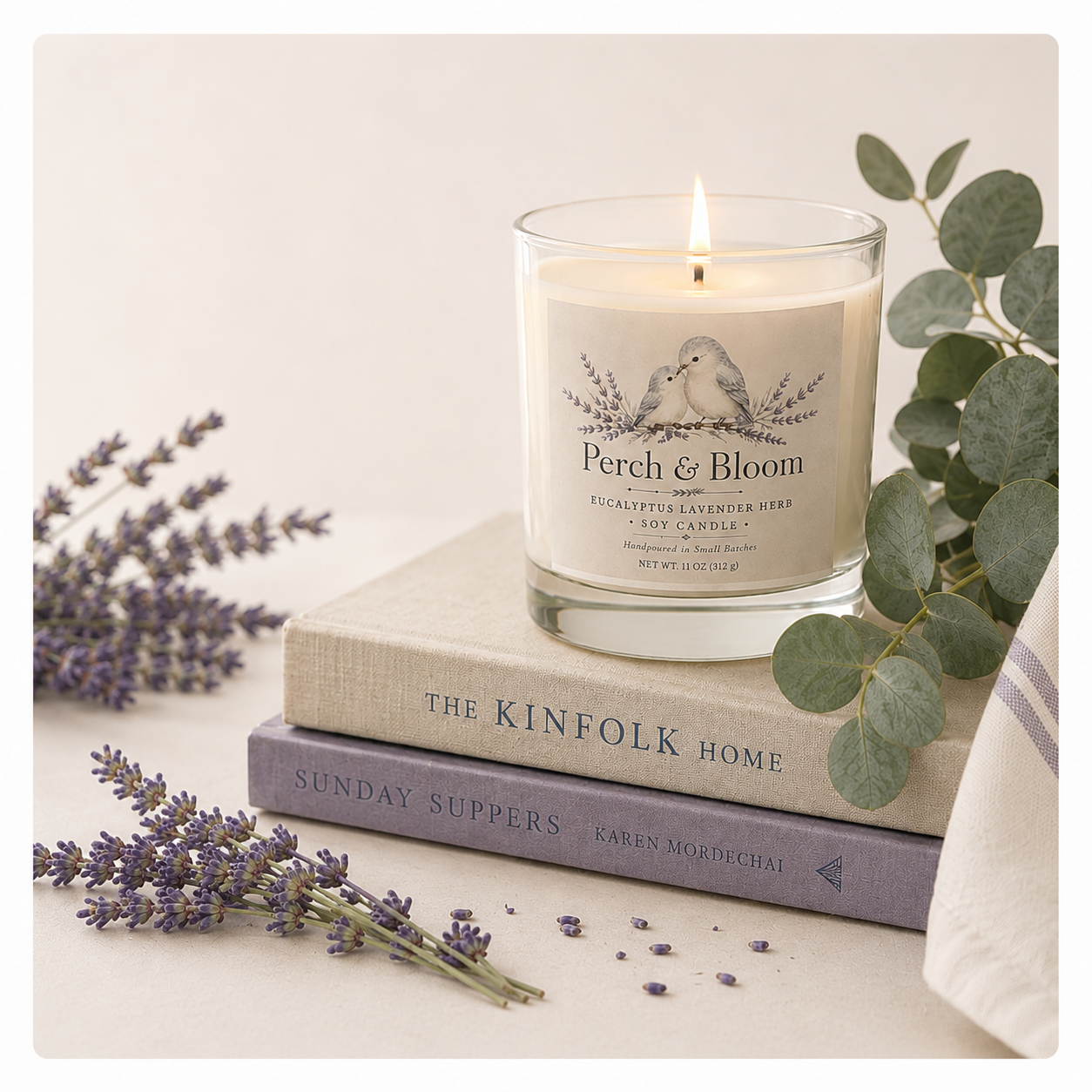 Eucalyptus Lavender Candle 11oz