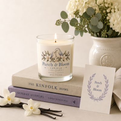 Vanilla Soy Candle 11oz